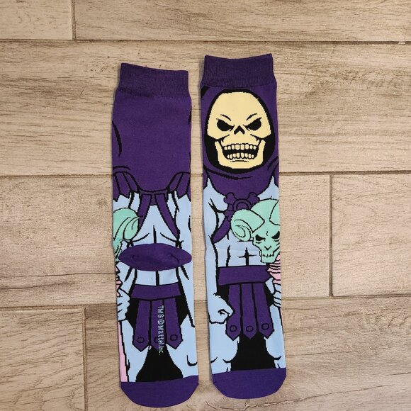 NEW SKELETOR SOCKS He-Man Socks Men's Socks Masters of the Universe He Man Socks - Picture 2 of 2